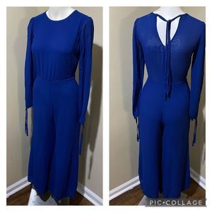 Reformation Cobalt Blue Jumpsuit Sz 0